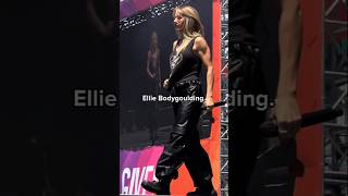 WOW. Ellie Goulding's physique is insane.🤯 #elliegoulding #workout #biceps #fitness #concert #fyp
