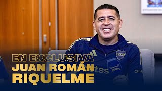 JUAN ROMÁN RIQUELME, ENTREVISTA EXCLUSIVA en EL CANAL DE BOCA