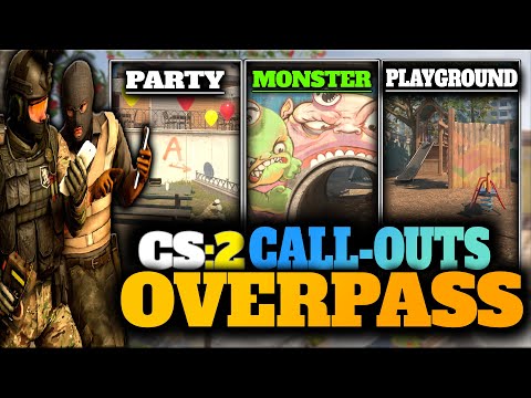 MUST KNOW! "Call-Outs" On CS2 Overpass