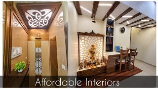 Download the video "Affordable yet Classy | 2BHK Interiors | Lodha | Mumbai #interiordesign #mumbai  #thane"