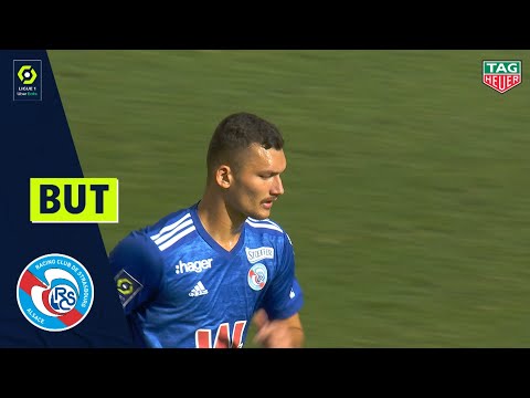 But Ludovic AJORQUE (69' pen - RC STRASBOURG ALSACE) AS MONACO - RC STRASBOURG ALSACE (3-2) 20/21