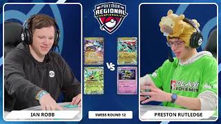 2026 Pokémon TCG Los Angeles Regional Round 12. Raging Bolt Ogerpon vs Dragapult Dusknoir