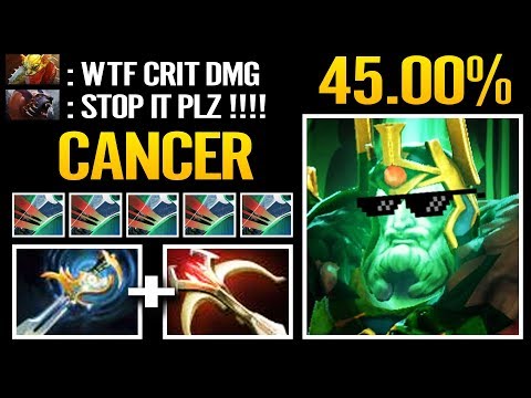 AdmiralBulldog Wraith King x2 Critical strike IMBA Tactic Hard Carry Build Dota 2