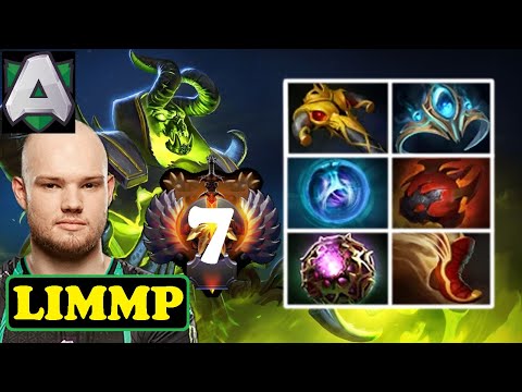 ALLIANCE.LIMMP BEST OF EU MID PUGNA HEALER BUILD VS ANTIMAGE COUNTER PICK | DOTA2ORBS