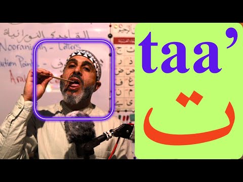taa' / ت  Correct Pronunciation Of Arabic Letters