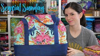 Sewcial Sunday 4.15.18 - Hardware organizer, storing patterns, &#39;Child&#39;s Play Quilts&#39; book review