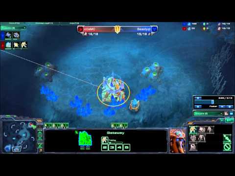 Starcraft 2 oGsMC [P] vs Beastyqt [T] Commentary G1