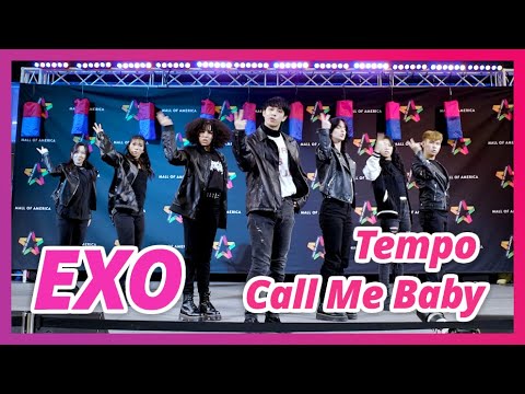 [Collab Stage] EXO (엑소) 'Call Me Baby & Tempo' Dance Performance at Mall of America