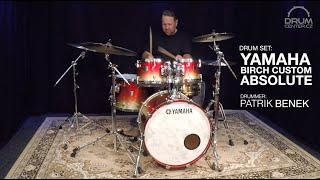 Video thumbnail for YAMAHA Birch Custom Absolute by Drumcenter cz