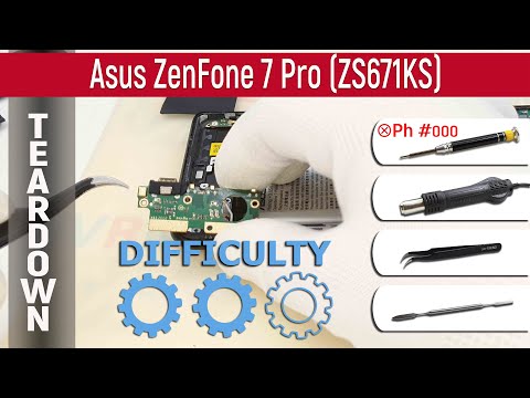 Wie man 📱 Asus ZenFone 7 Pro ZS671KS zerlegt