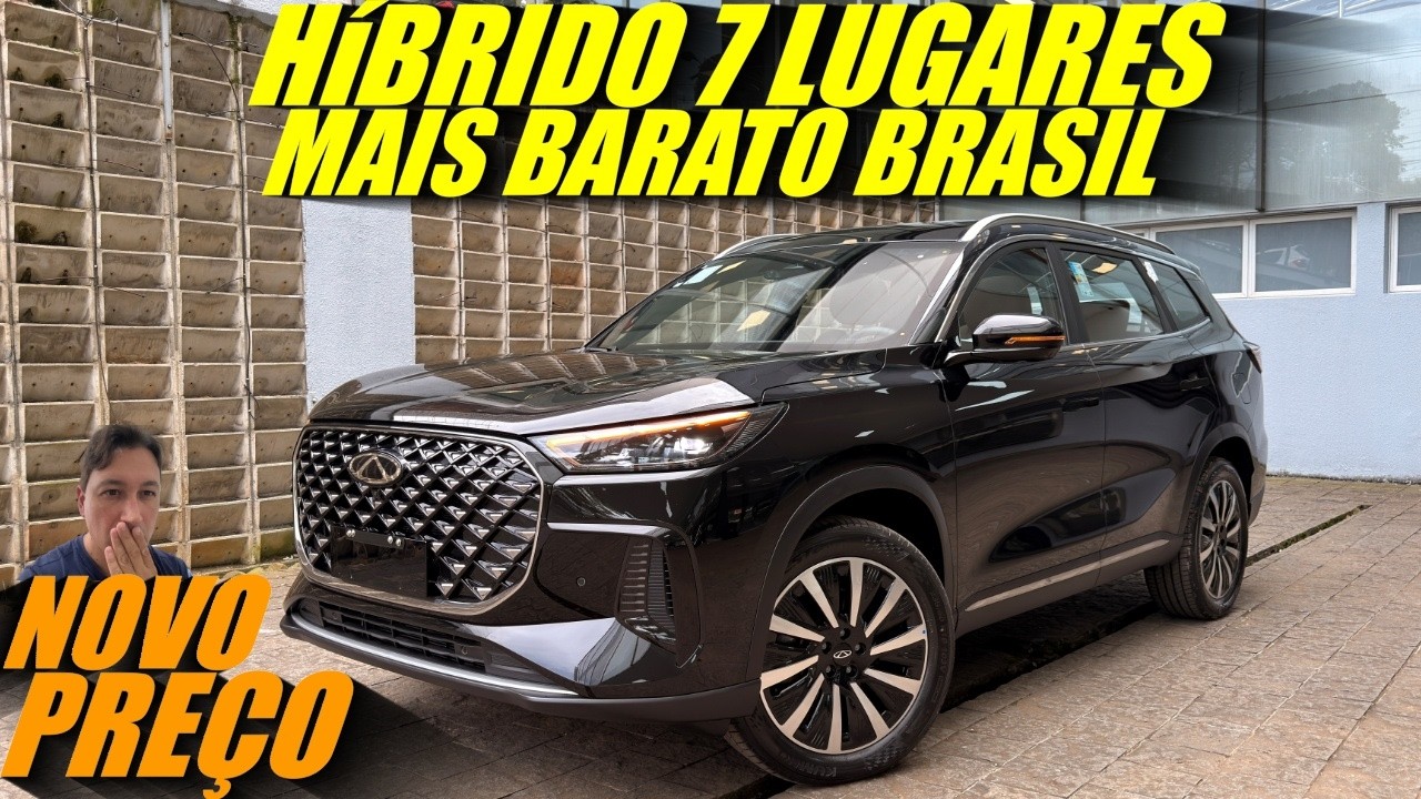 NOVO TIGGO 8 PRO PHEV 2027 - O Híbrido de 7 lugares MAIS BARATO do Brasil. Evoluiu muito!