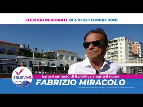 FABRIZIO MIRACOLO - Elezioni Regionali - Toscana 2020 - Spot 1