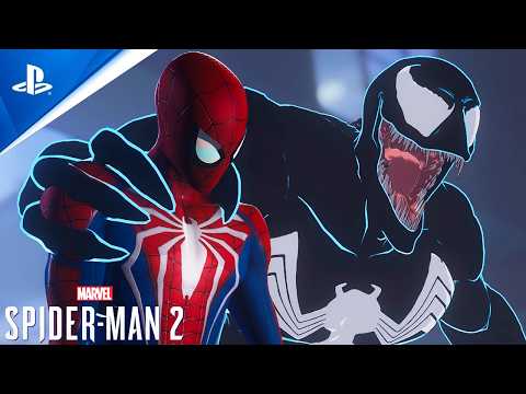 NEW Spider-Verse Spider-Man Cinematic Boss Fight VS Spider-Verse Venom - Marvel's Spider-Man 2 PC