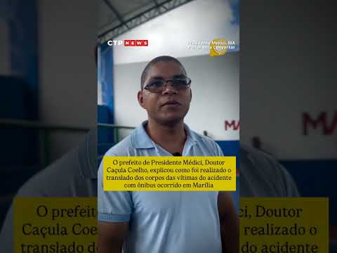 Trabalhador natural de Cândido Mendes está entre vítimas de acidente com ônibus; corpos chegam ao MA