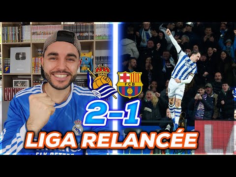 Barça Defeated! La Liga Reignited! Match Report: Real Sociedad 2-1 FC Barcelona