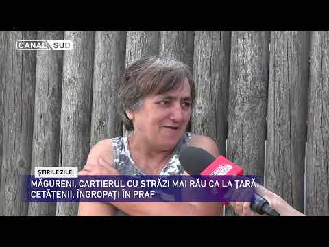 CANAL SUD / MĂGURENI, CARTIERUL CU STRĂZI MAI RĂU CA LA ȚARĂ. CETĂȚENII, ÎNGROPAȚI ÎN PRAF