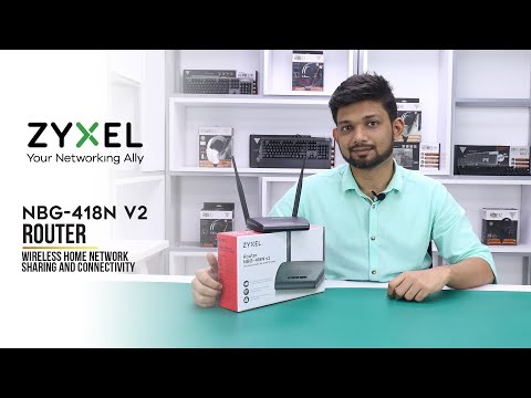 Zyxel NBG-418N V2 300 Mbps Wireless Router I Star Tech