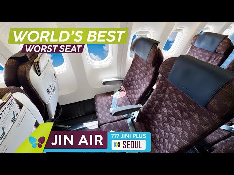 Shockingly Fantastic! ✦ JIN AIR 777 Economy Class  ❰ Full Trip Report ❱ Taipei to Seoul