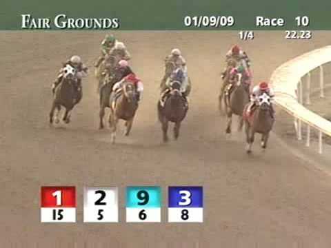 FAIR GROUNDS, 2009-01-09, Race 10