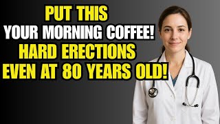 At 60 or 80? Add THIS to Coffee and Get Hard Again!