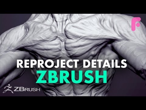 Reprojecting Details in ZBrush - Top Production Tip