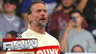 'New' World Heavyweight Champion CM Punk Entrance : WWE Raw, November 3, 2025