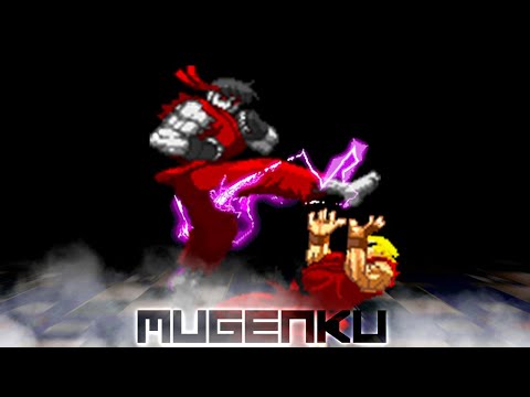 New Challenger! Metal Ryu vs Kai Sensei Ken. Street Fighter MUGEN