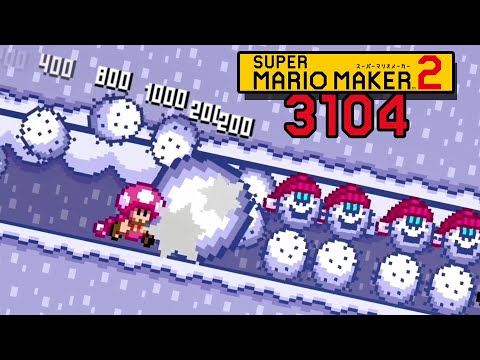 ODDLY SATISFYING! 3104 // Super Mario Maker 2