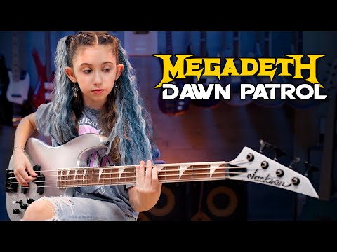 MEGADETH - Dawn Patrol (Bass Line)