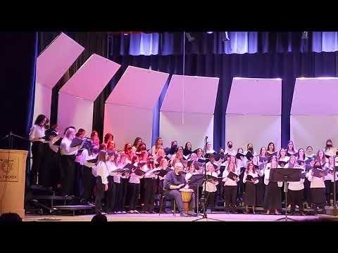 2022 All VA Chorus - SSAA - Voice on the wind (Sarah Quartel)