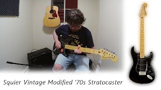 Video thumbnail for Squier Vintage Modified '70s Stratocaster review by Ryan's guitar stuff