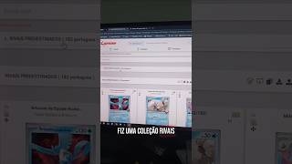 COMO EU FAÇO PARA ORGANIZAR MINHA CARTINHAS POKEMON NO SITE DA LIGA !!! #pokemon #cards  #mazokatcg