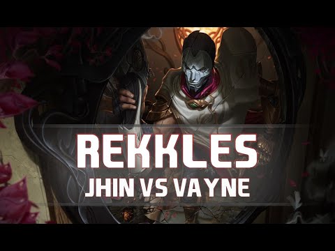 Rekkles as Jhin vs Vayne - S8 ADC Ranked Gameplay