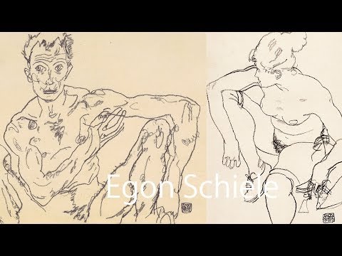 「デッサンの魅力」エゴン・シーレ (Egon Schiele)の素描 ヌードデッサン - Beautiful world