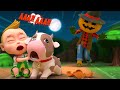 Moo Moo Brown Cow - Halloween Adventure With A Baby And A Funny Cow | Super Sumo Nursery Rhymes