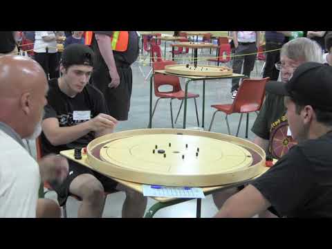 2019 World Crokinole Doubles - Tracey/Tracey v Gingerich/Johnston