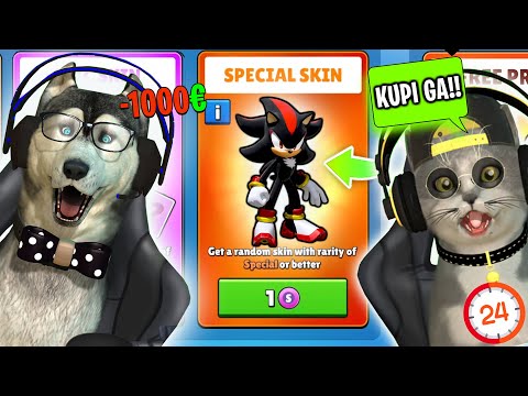 STUMBLE GUYS ALI MI MARFY KONTROLISE ZIVOT 24H!