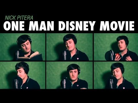 One Man Disney Movie Nick Pitera - Disney Medley