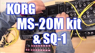 Video thumbnail for KORG MS-20M Kit and SQ-1 Demo & Review [English Captions] by musictrackjp