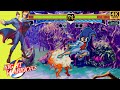 Night Warriors Darkstalkers Revenge 1995 Arcade Mode Walkthrough Demitri 4K 60 FPS