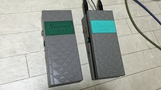 Video thumbnail for Ibanez Wah Wah Pedal WF10 vs WH10 by いちむらまさき