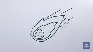 How to Draw meteor | Easy Drawing