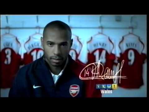 ITV1 Wales Thierry Henry ident - 2004