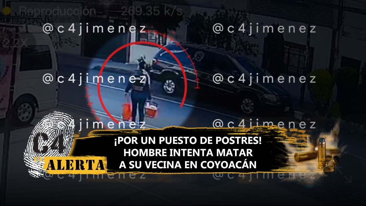 ¡Con segueta! Hombre apuñala a su vecina porque le molesta que tenga puesto de postres en Coyoacán