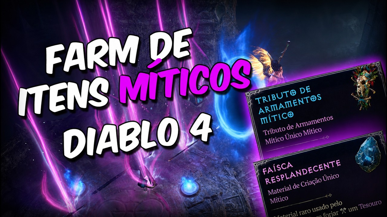 Farm de Itens Míticos em Diablo 4 Lord of Hatred