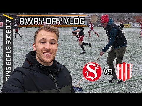 Saves in the Snow & The Night Train Home - Sandvikens IF Away Day Vlog | Keeping Goals S5Ep17