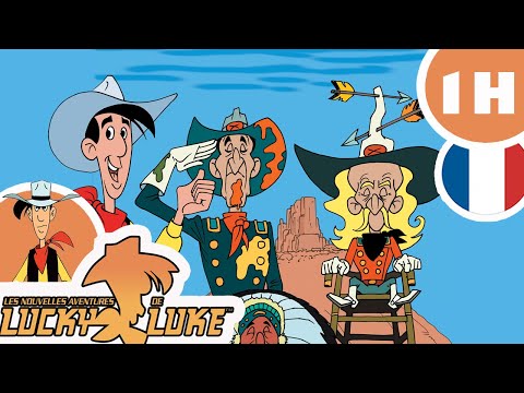 🎖️Lucky Luke et le Général Custer!🎖️- Compilation FR