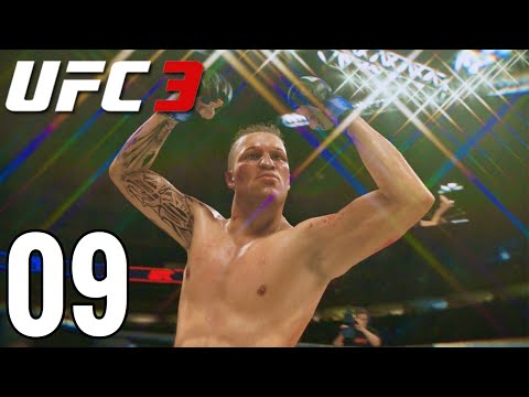 UFC 3 Career Mode Walkthrough Part 9 - TITLE FIGHT!