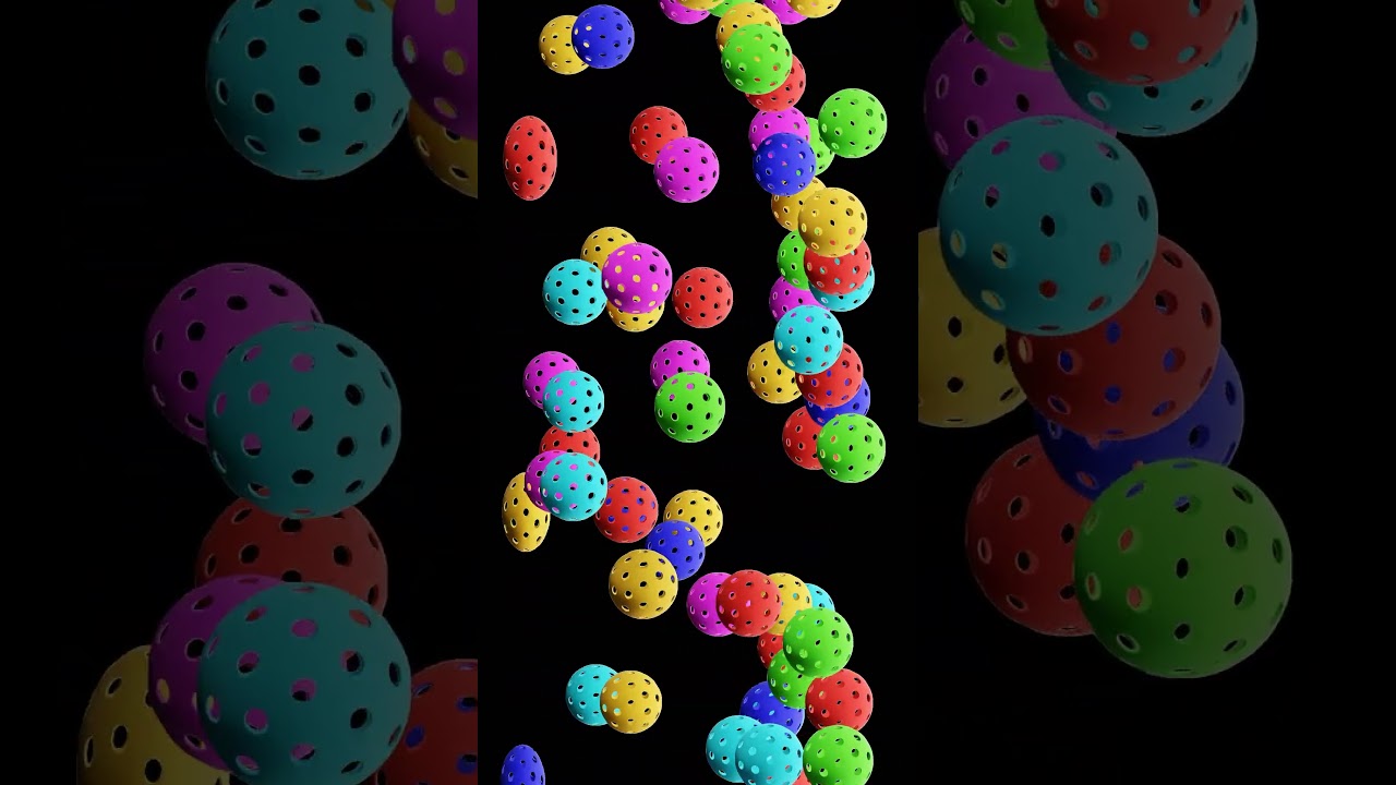 Relax to Pickleball Courts ASMR Visualizer | Montgomery Parks