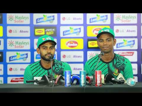 Mehidy Hasan Miraz and Tanvir Islam | Post Match Press Conference | 2nd ODI vs Sri Lanka 2025